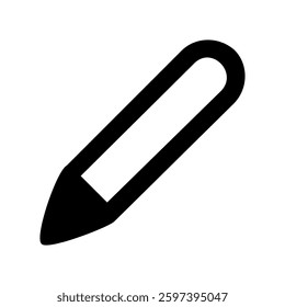 abstract Pen Shape line icon 
