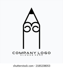 vector de diseño de lápiz abstracto