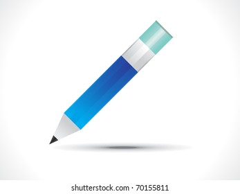 abstract pencil icon vector illustration