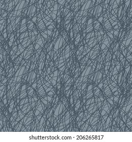 Abstract pencil sketch seamless pattern. 