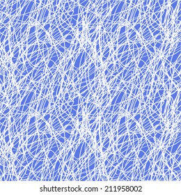 Abstract pencil sketch seamless pattern. 
