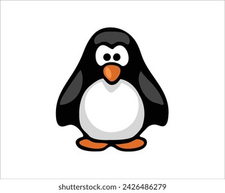  Abstract Penguin Pure Vector illustration design. 