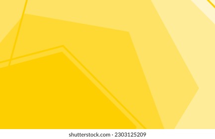 Resumen Pentágono amarillo fondo Tecnología ciencia de la comunicación Hitech concepto de innovación diseño vectorial