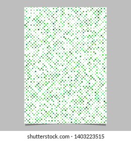 Abstract pentagram pattern background brochure template - vector graphic