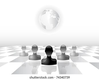 Abstract people