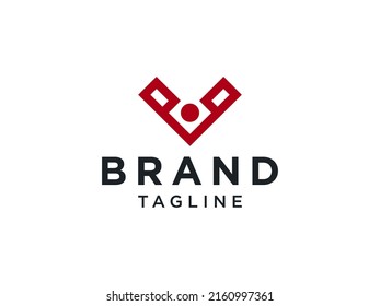 Abstract People Care Logo.Human Icon with Heart Symbol Combination isolated on White Background. Usable for Business and Branding Logos. Flat Vector Logo Design Template Element.