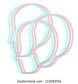 Abstract people icon