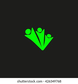 Abstract people Icon