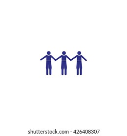 Abstract people icon