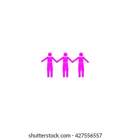 Abstract people icon