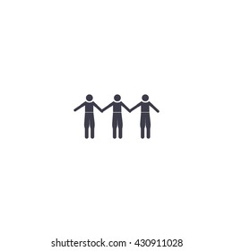 Abstract people icon