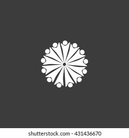 Abstract people Icon