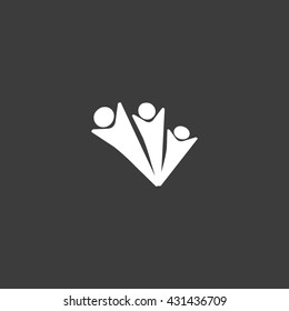 Abstract people Icon