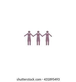 Abstract people icon