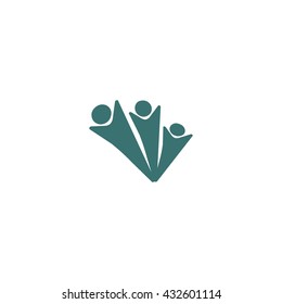 Abstract people Icon