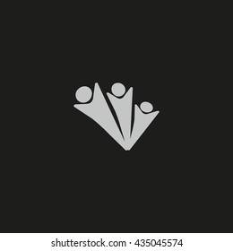 Abstract people Icon