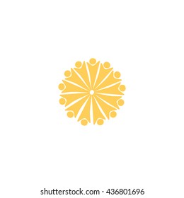 Abstract people Icon