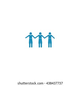 Abstract people icon