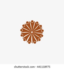 Abstract people Icon