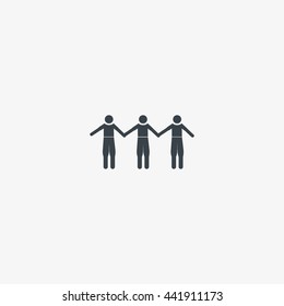 Abstract people icon