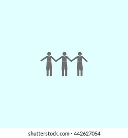 Abstract people icon