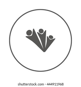 Abstract people Icon