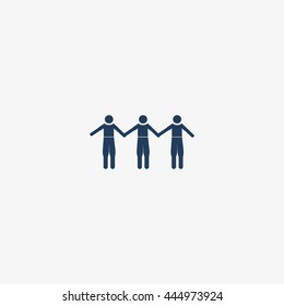 Abstract people icon
