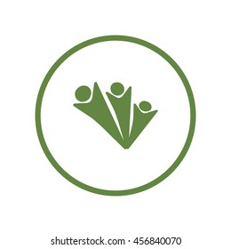 Abstract people Icon