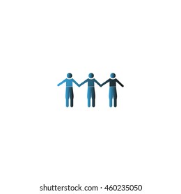 Abstract people icon