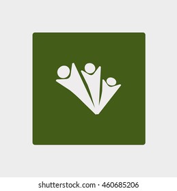 Abstract people Icon