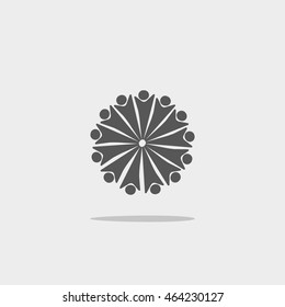 Abstract people Icon