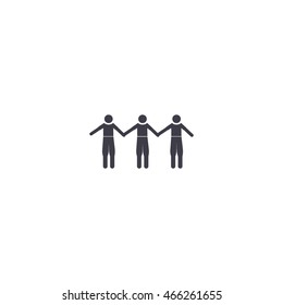 Abstract people icon