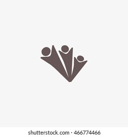 Abstract people Icon