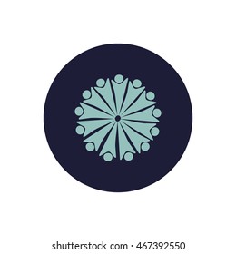 Abstract people Icon