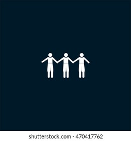 Abstract people icon