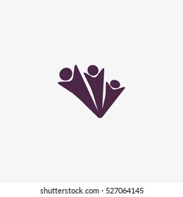 Abstract people Icon