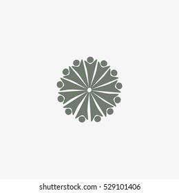 Abstract people Icon