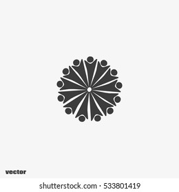 Abstract people Icon