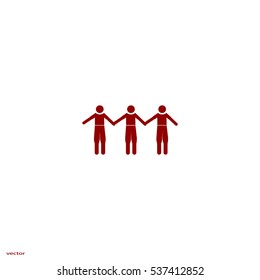 Abstract people icon