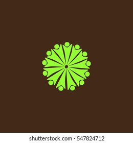 Abstract people Icon