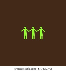 Abstract people icon