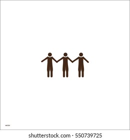 Abstract people icon