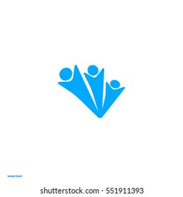 Abstract people Icon