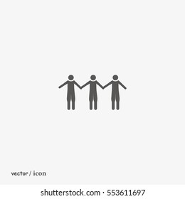 Abstract people icon