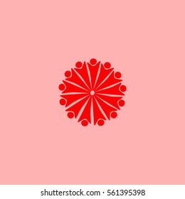 Abstract people Icon