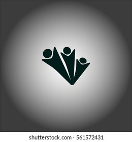 Abstract people Icon