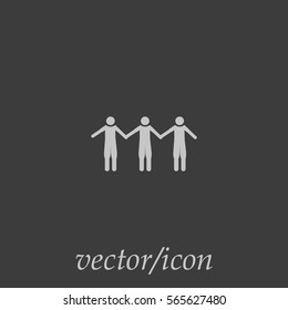 Abstract people icon