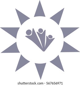 Abstract people Icon