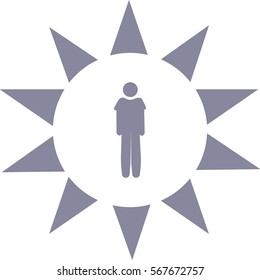 Abstract people icon