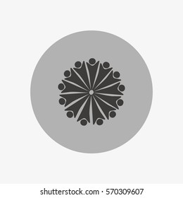 Abstract people Icon
